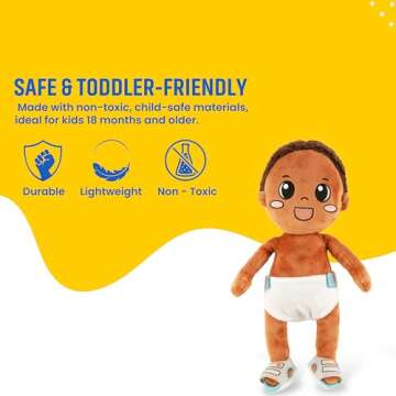 Upbounders Splash Park Baby Plush Doll for Kids