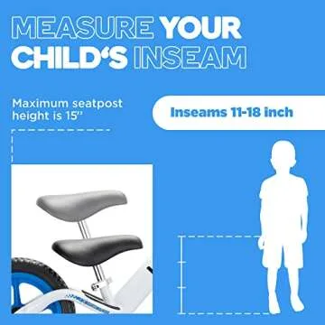 Bixe Lightweight Aluminum Balance Bike for Toddlers - 4Lbs