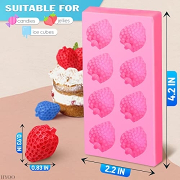 Strawberry Silicone Mold for Baking and Handmade Crafts