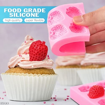 Strawberry Silicone Mold for Baking and Handmade Crafts