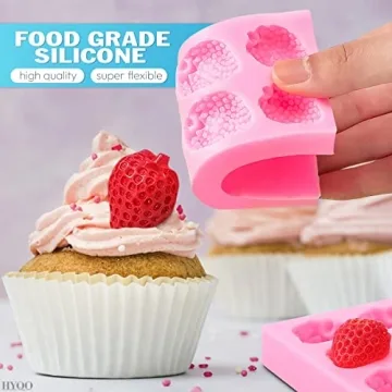 Strawberry Silicone Mold for Baking and Handmade Crafts