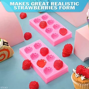Strawberry Silicone Mold for Baking and Handmade Crafts