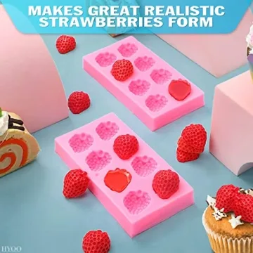 Strawberry Silicone Mold for Baking and Handmade Crafts