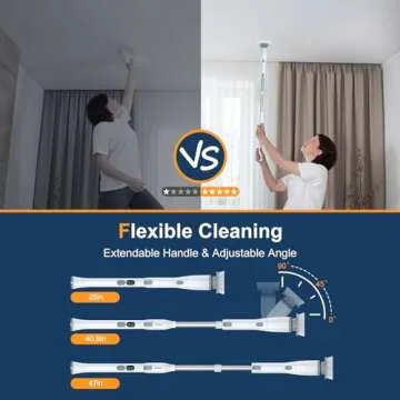 LABIGO Electric Spin Scrubber with Adjustable Speeds for Cleaning