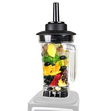 Blender Tamper Compatible with Vitamix Classic Standard 64 Oz Container, Replacement Parts & Accessories for Vitamix Blender