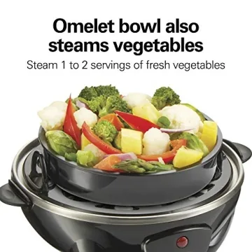 Hamilton Beach 3-in-1 Egg Cooker for Perfect Breakfasts