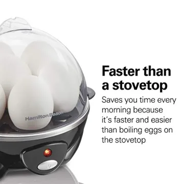 Hamilton Beach 3-in-1 Egg Cooker for Perfect Breakfasts