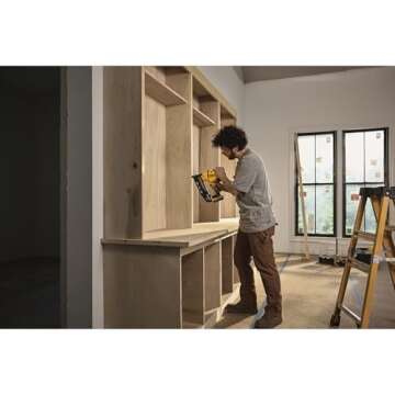 Cordless DEWALT Finish Nailer for Efficient Projects