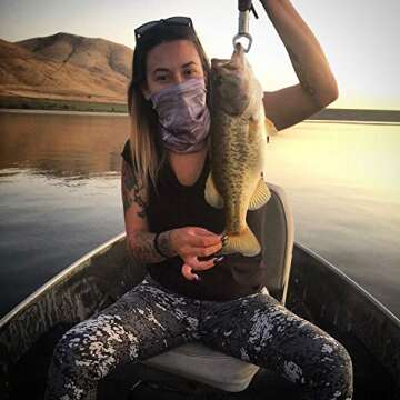 BASSDASH UPF 50+ Neck Gaiter for Sun Protection