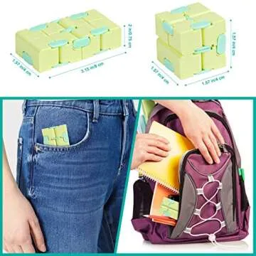 Infinitycube Fidget Toy for Stress Relief and Fun