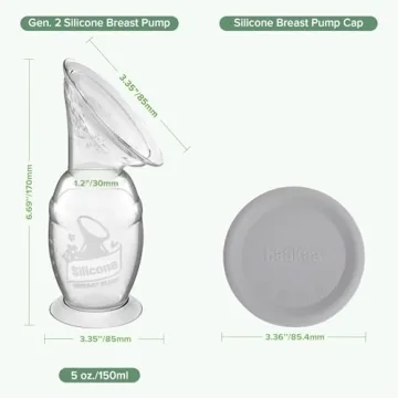 Haakaa Silicone Breast Pump for Nursing Moms