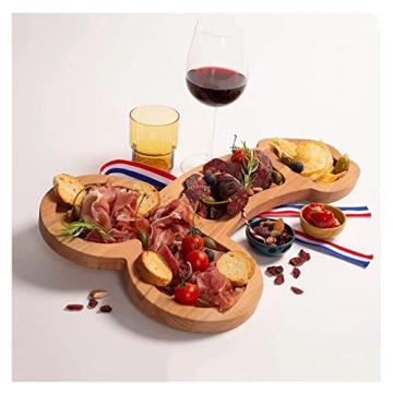 Eco-Friendly Guiran Aperitif Board: Perfect for Cheese, Snacks & More