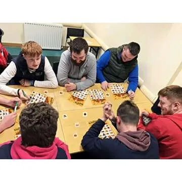 MISS FANTASY Thanksgiving Bingo Game - 24 Player Cards, Family & Toddler Friendly, Classroom Party Activities