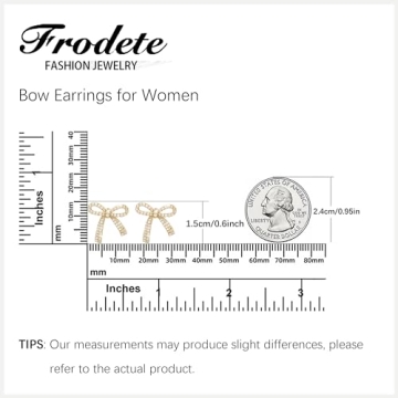 Elegant Gold Bow Dangle Earrings for Special Occasions