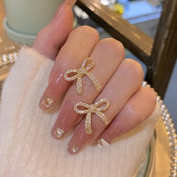 Elegant Gold Bow Dangle Earrings for Special Occasions