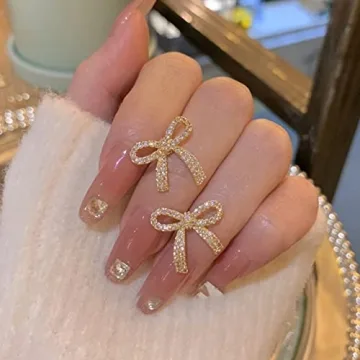 Elegant Gold Bow Dangle Earrings for Special Occasions