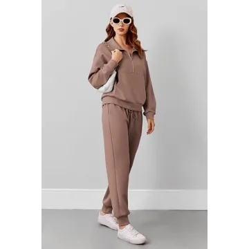 Comfy Stylish 2 Piece Women's Lounge Set for Travel