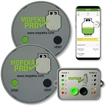 Mopeka Pro Check Bundle - 2 Sensors & LED Display for RV Propane Monitoring
