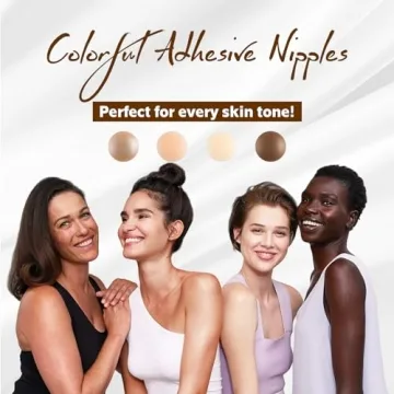 FJYQOP Silicone Nipple Covers - Reusable and Invisible Pasties