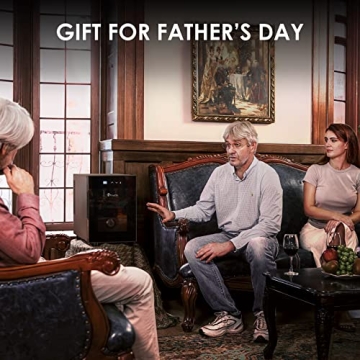 KingChii Electric Cigar Humidor with Temperature Control 100 Capacity