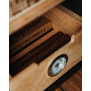 KingChii Electric Cigar Humidor with Temperature Control 100 Capacity