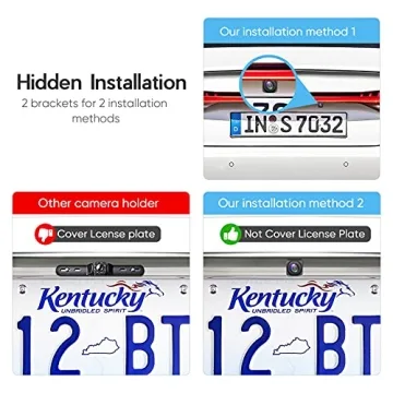 PixelMan AHD 1080P Waterproof Backup Camera for Vehicles