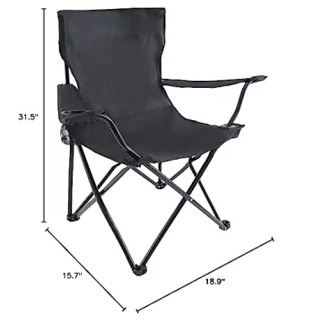 YSSOA Portable Folding Camping Chair Lightweight Durable Comfort