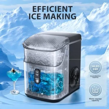 Nugget Countertop Ice Maker - 36Lbs/24H, Portable