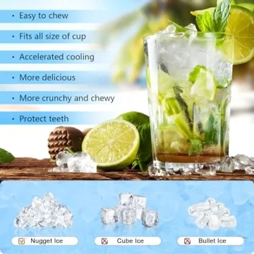 Nugget Countertop Ice Maker - 36Lbs/24H, Portable