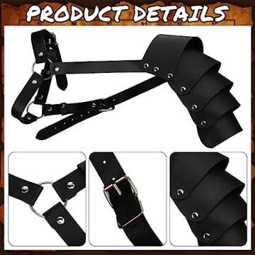 Complete Renaissance Costume Set with Cloak & Accessories for Men