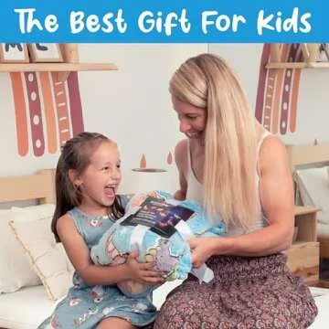 Dinosaur Glow in the Dark Blanket for Kids, Soft Plush Blanket