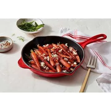 Le Creuset Classic Cast Iron Handle Skillet, 9", Marseille