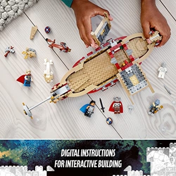 LEGO Marvel Thor Goat Boat 76208 Buildable Toy Ship Set