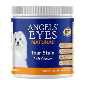 Angels’ Eyes Natural Tear Stain Prevention Soft Chews - Chicken Flavor for All Breeds