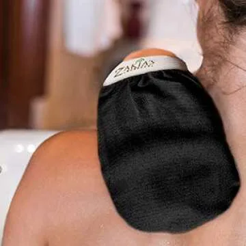 Moroccan Kessa Exfoliating Glove - Value Pack (2 piece) for Silky Smooth Skin