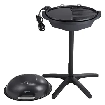 VEVOR Electric Grill 1800W Portable BBQ for Outdoor Cooking