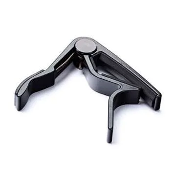 Jim Dunlop Acoustic Trigger Curved Black Capo – For Guitarists