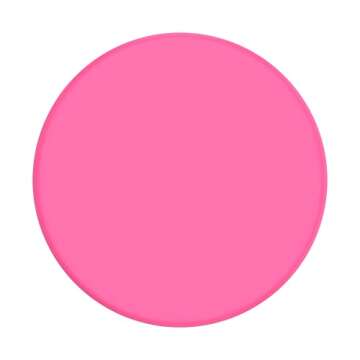 PopSockets Phone Grip with Expanding Kickstand, Solid PopGrip - Neon Pink