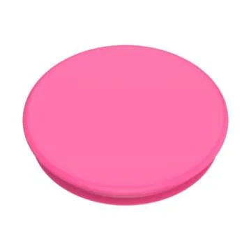 PopSockets Phone Grip with Expanding Kickstand, Solid PopGrip - Neon Pink