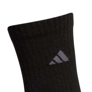 Adidas Kids Cushioned Crew Socks Pack for Comfort & Style