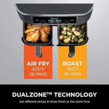 Ninja 8 Quart DualZone Air Fryer & Roaster