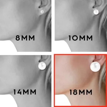 Stylish Extra Large Pearl Earrings for Women