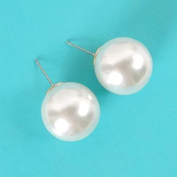 Stylish Extra Large Pearl Earrings for Women