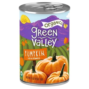 Green Valley Organic Pumpkin 100% Dickinson Variety 15 oz