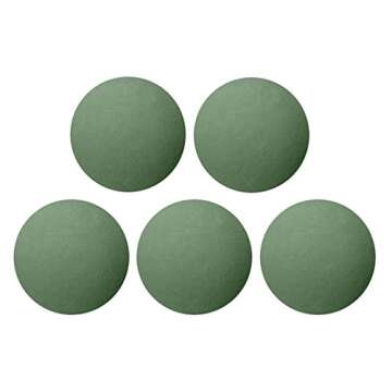 Oasis 4.5" Floral Foam Spheres Maxlife Pack of 5