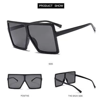 Stylish Dollger Oversized Square Sunglasses for Everyone