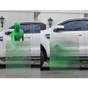 Invisibility Shield with Handles for Pranks and Games