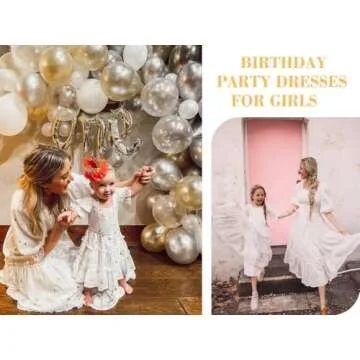 Girls Dresses Kids Stars Midi Dress Mid Night Toddler Short Sleeve Casual Fashion Clothes Flowy Outfits A-Navy