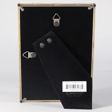 Lawrence Frames 5x7 Gold Bamboo Design Picture Frame