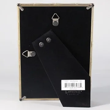 Lawrence Frames 5x7 Gold Bamboo Design Picture Frame